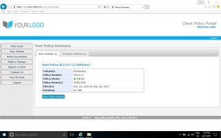 Desktop - Policy Summary